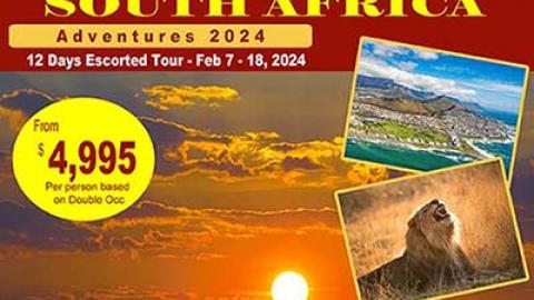 South Africa Adventures Escorted Tour