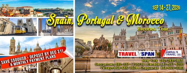 Spain, Portugal, Morocco